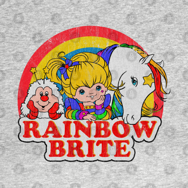 Vintage Rainbow brite Rainbow Brite TShirt TeePublic
